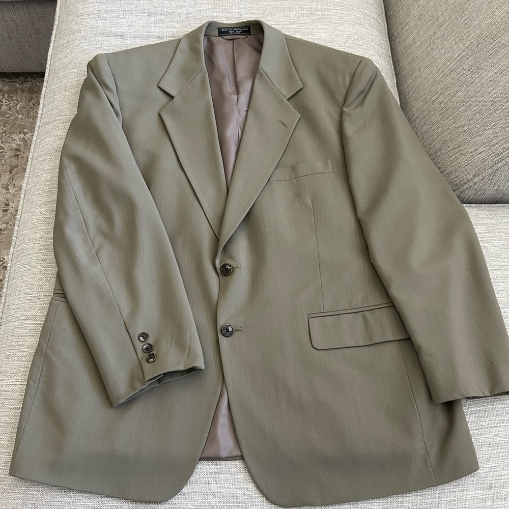 Bert Pulitzer Collector’s Edition Worsted Wool Sport Coat ~ 44R